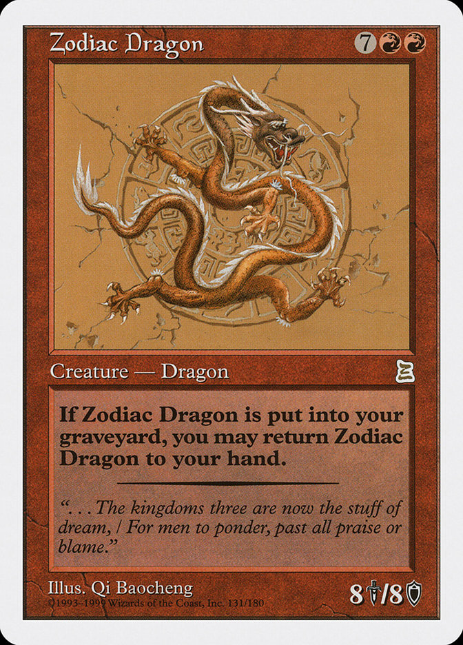 Zodiac Dragon [Portal Three Kingdoms] | Chromatic Games