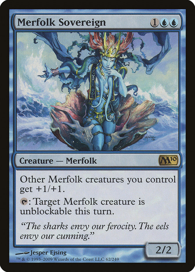 Merfolk Sovereign [Magic 2010] | Chromatic Games