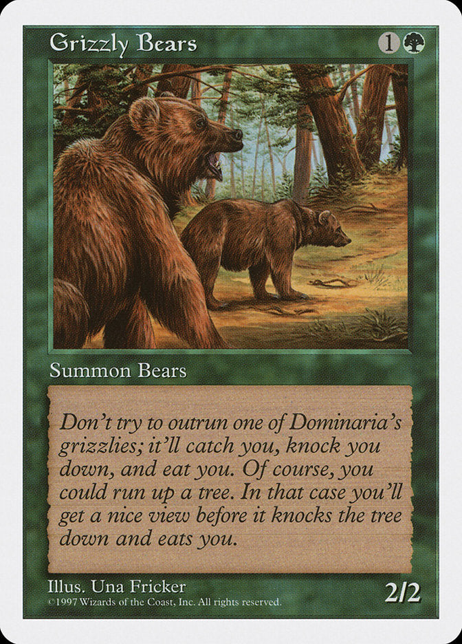 Grizzly Bears [Fifth Edition] | Chromatic Games