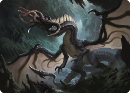 Brainstealer Dragon Art Card [Commander Legends: Battle for Baldur's Gate Art Series] | Chromatic Games