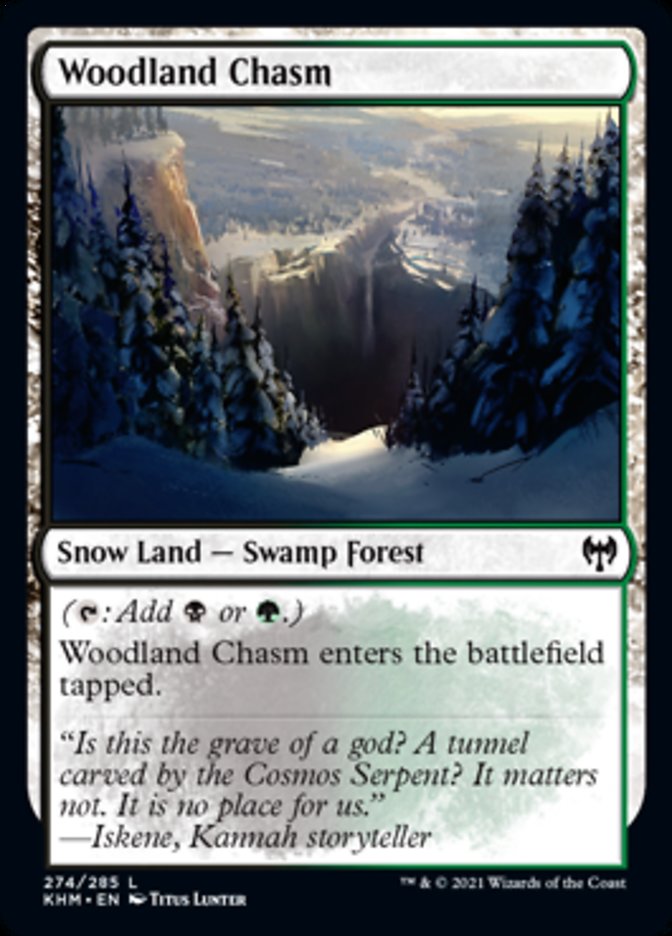 Woodland Chasm [Kaldheim] | Chromatic Games