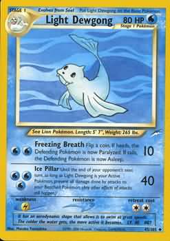 Light Dewgong (45/105) [Neo Destiny Unlimited] | Chromatic Games