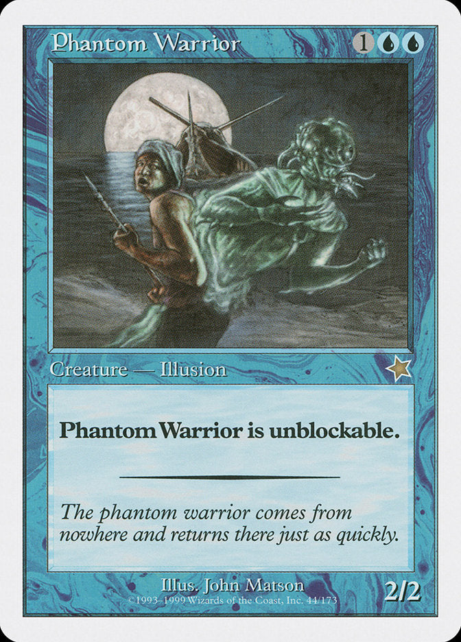 Phantom Warrior [Starter 1999] | Chromatic Games