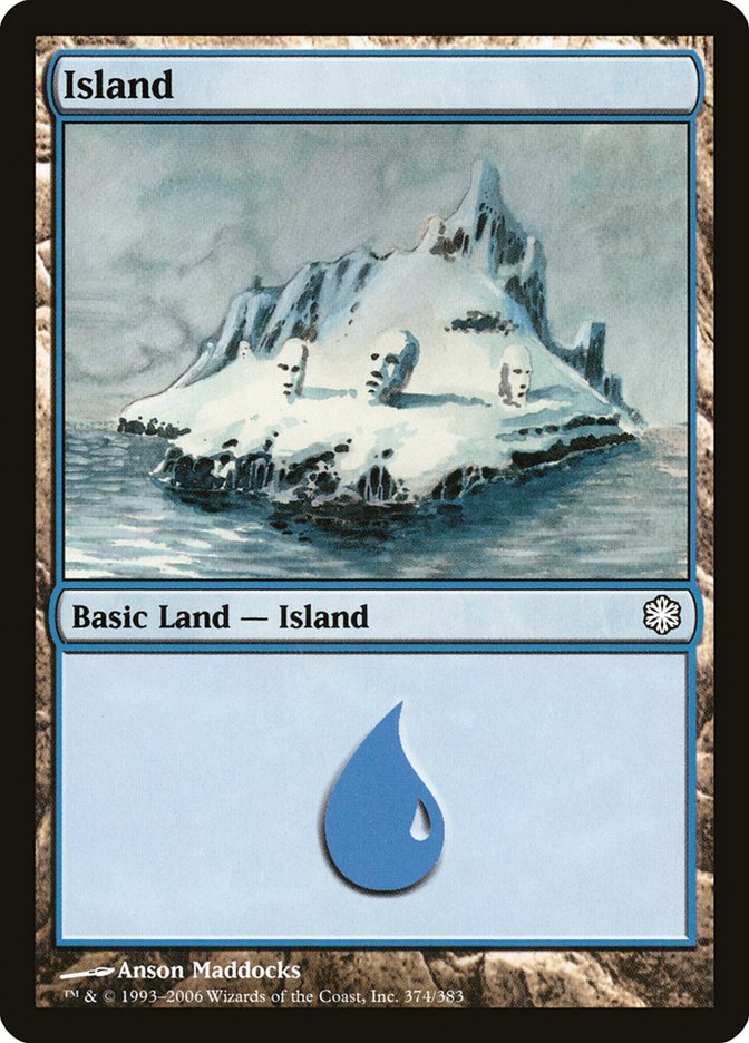 Island (374) [Coldsnap Theme Decks] | Chromatic Games