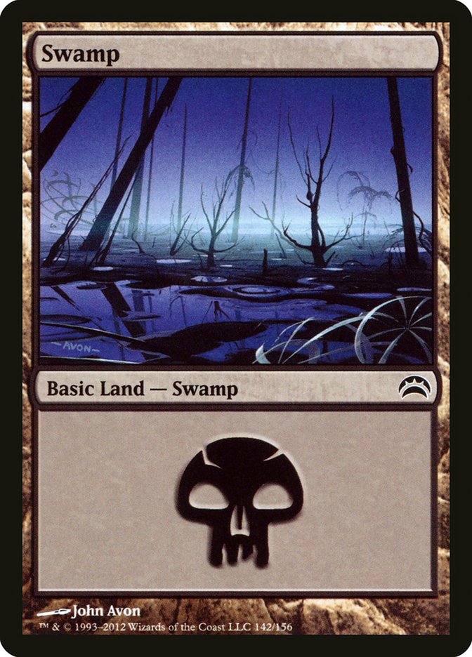 Swamp (142) [Planechase 2012] | Chromatic Games