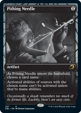 Pithing Needle [Innistrad: Double Feature] | Chromatic Games