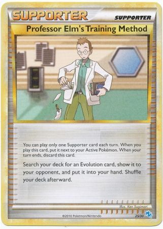 Professor Elm's Training Method [HS Trainer Kit: Gyarados & Raichu] | Chromatic Games