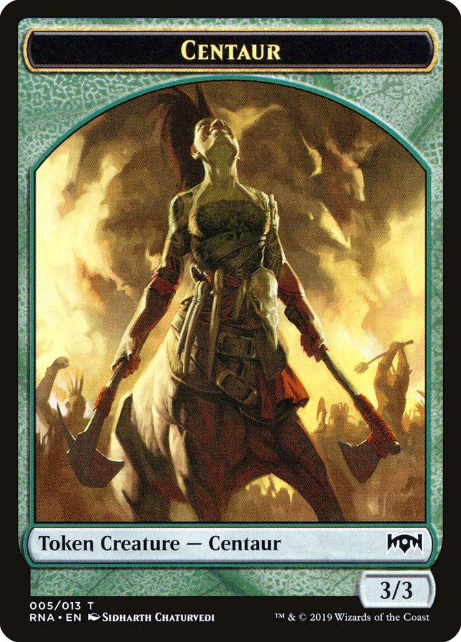 Centaur Token [Ravnica Allegiance Tokens] | Chromatic Games