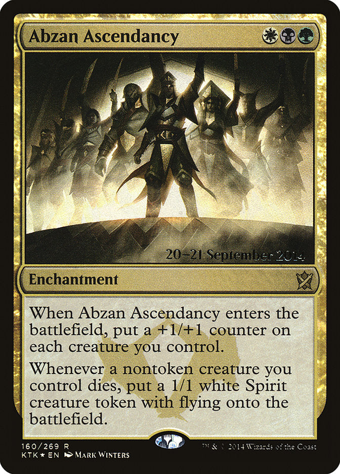 Abzan Ascendancy [Khans of Tarkir Prerelease Promos] | Chromatic Games