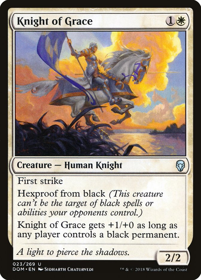 Knight of Grace [Dominaria] | Chromatic Games