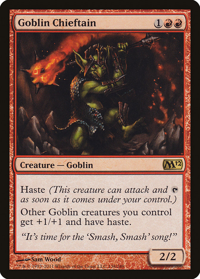 Goblin Chieftain [Magic 2012] | Chromatic Games