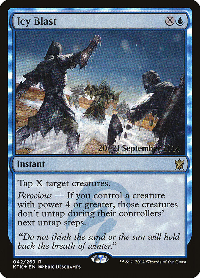 Icy Blast [Khans of Tarkir Prerelease Promos] | Chromatic Games