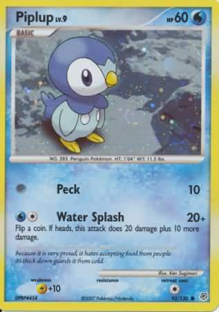 Piplup (Cosmos Holo) [Miscellaneous Cards & Products] | Chromatic Games