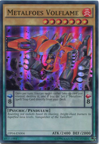 Metalfoes Volflame [OP04-EN004] Super Rare | Chromatic Games