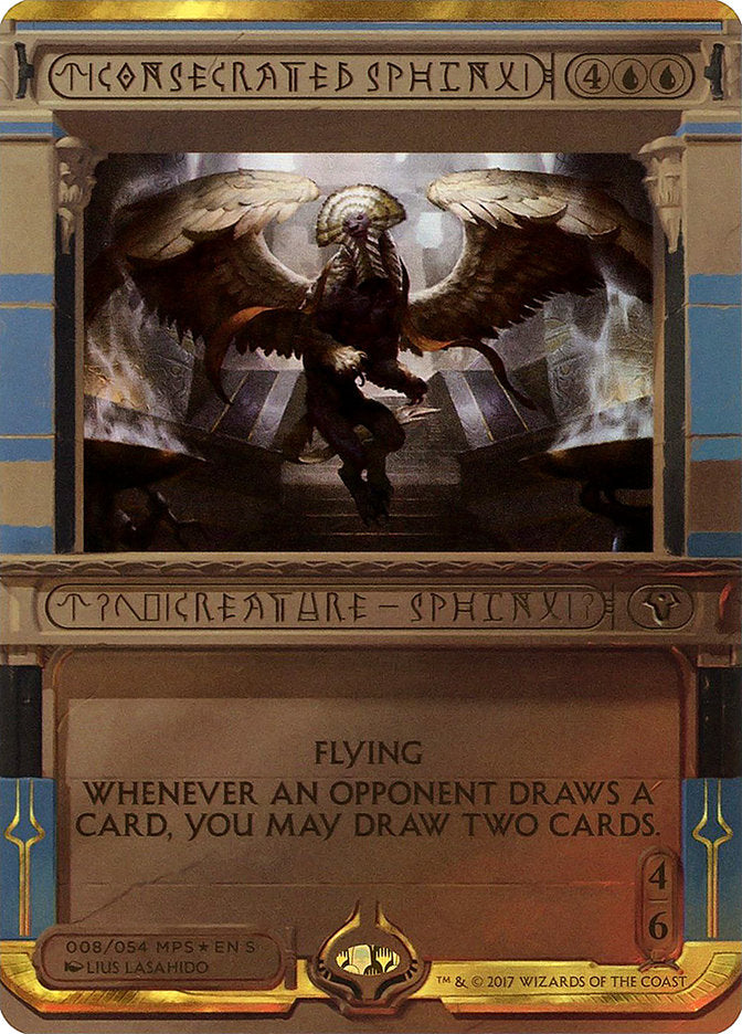 Consecrated Sphinx (Invocation) [Amonkhet Invocations] | Chromatic Games