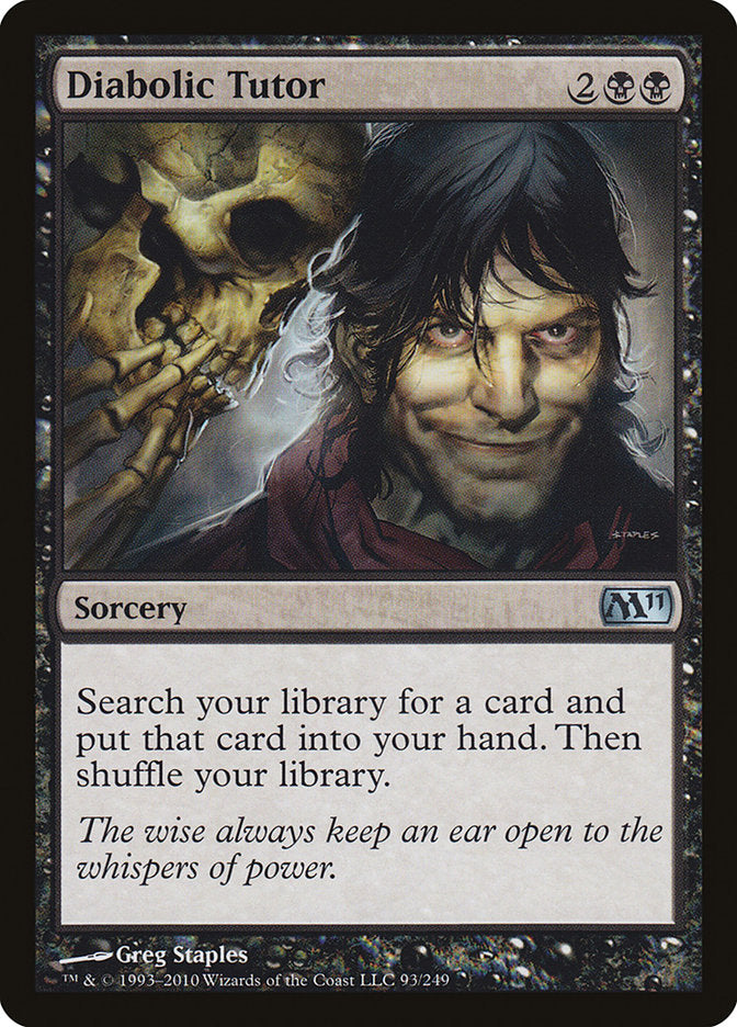 Diabolic Tutor [Magic 2011] | Chromatic Games
