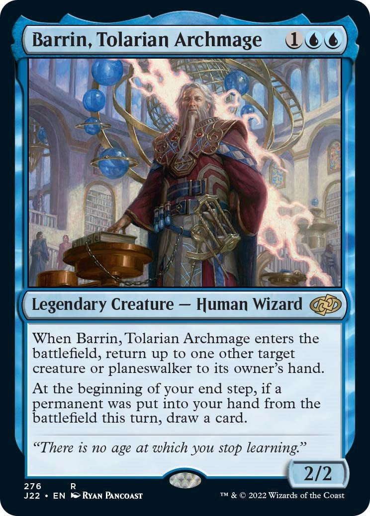 Barrin, Tolarian Archmage [Jumpstart 2022] | Chromatic Games