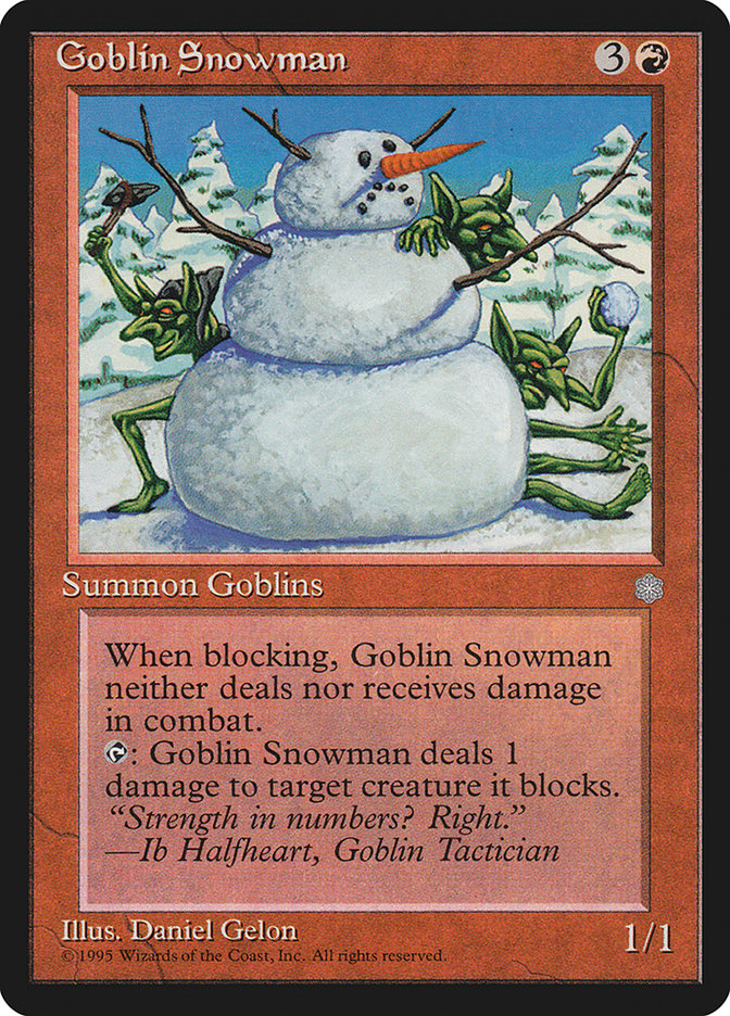 Goblin Snowman [Ice Age] | Chromatic Games