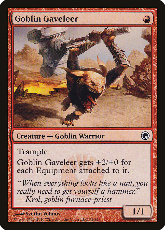 Goblin Gaveleer [Scars of Mirrodin] | Chromatic Games