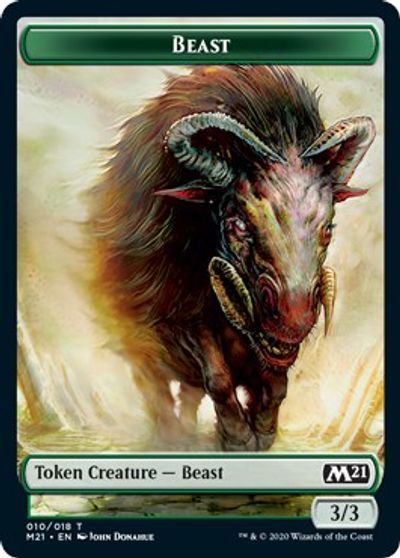 Beast // Insect Double-Sided Token [Challenger Decks 2021 Tokens] | Chromatic Games