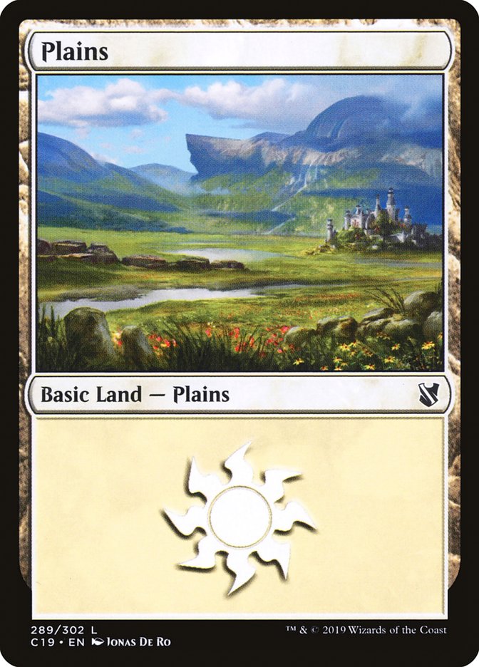 Plains (289) [Commander 2019] | Chromatic Games