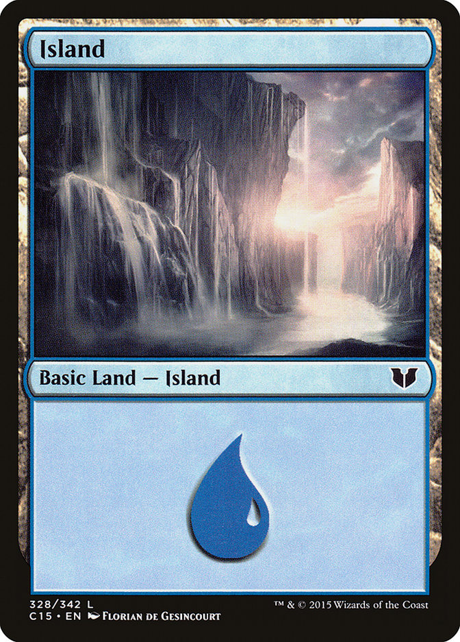 Island (328) [Commander 2015] | Chromatic Games