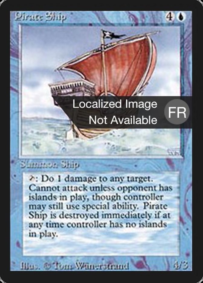 Pirate Ship [Foreign Black Border] | Chromatic Games