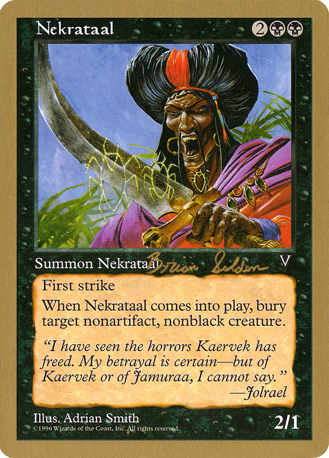 Nekrataal (Brian Selden) [World Championship Decks 1998] | Chromatic Games