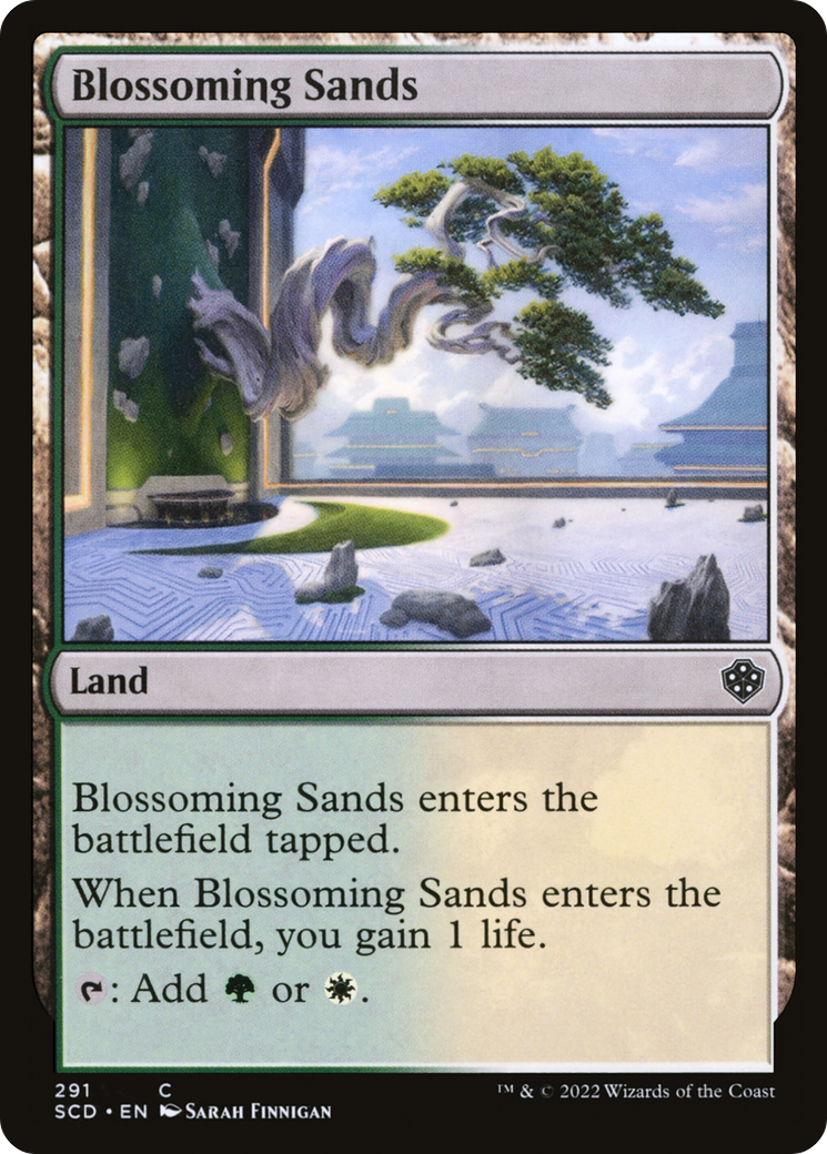 Blossoming Sands [Starter Commander Decks] | Chromatic Games