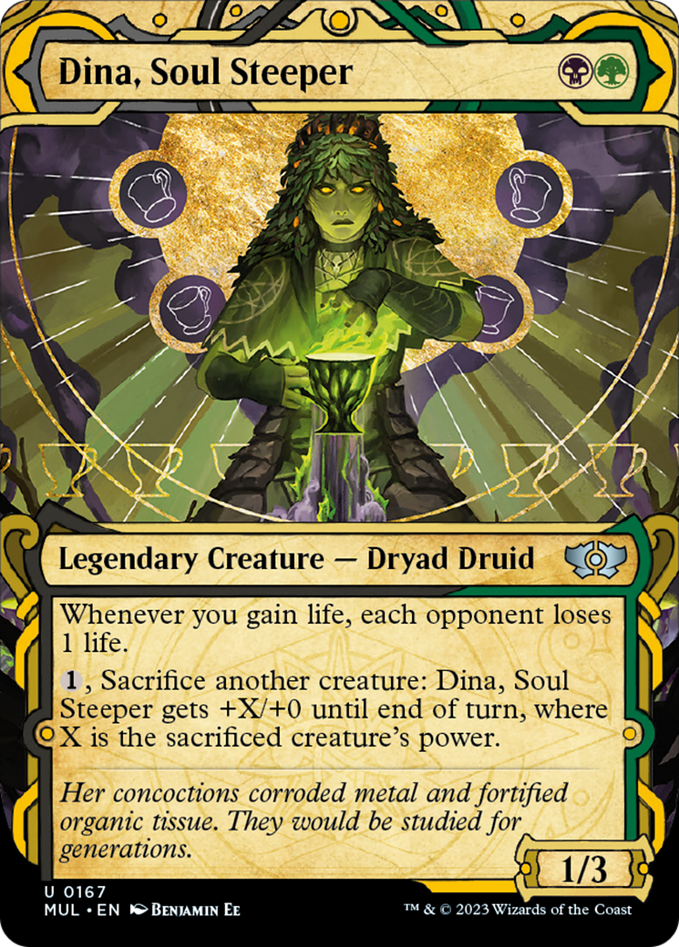 Dina, Soul Steeper (Halo Foil) [Multiverse Legends] | Chromatic Games