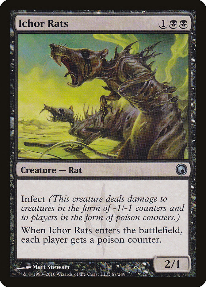 Ichor Rats [Scars of Mirrodin] | Chromatic Games