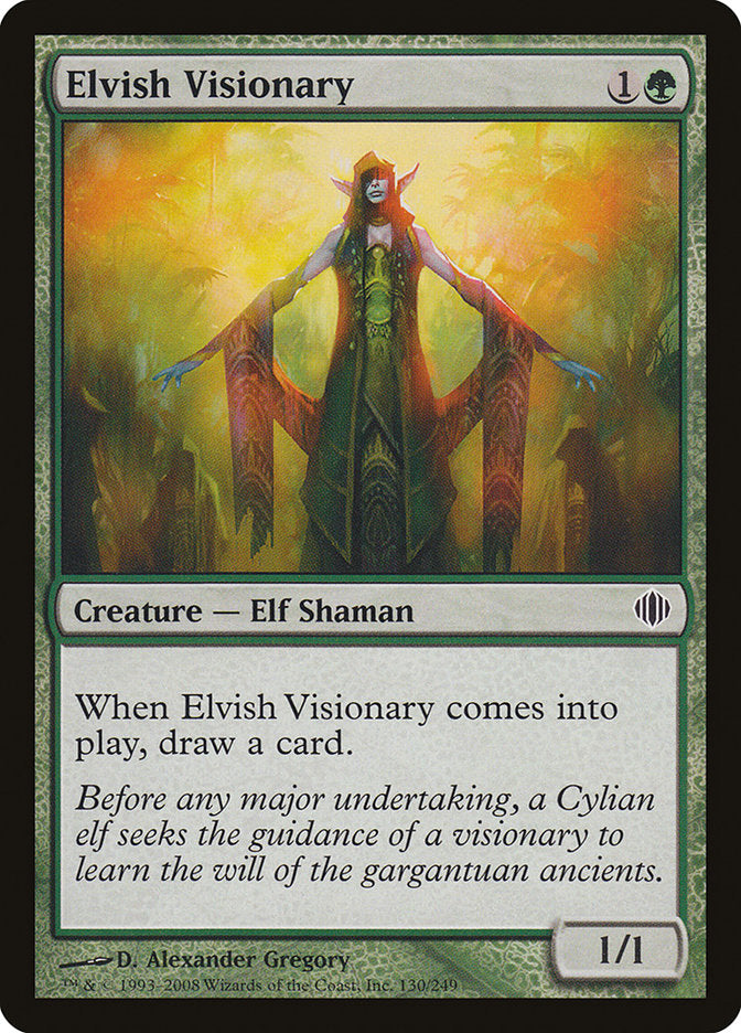 Elvish Visionary [Shards of Alara] | Chromatic Games