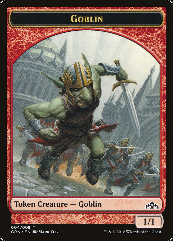 Goblin // Soldier Double-Sided Token [Guilds of Ravnica Guild Kit Tokens] | Chromatic Games