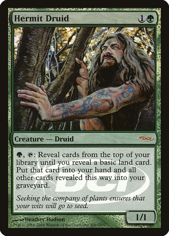 Hermit Druid [Judge Gift Cards 2004] | Chromatic Games