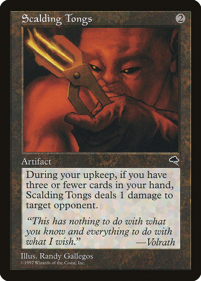 Scalding Tongs [Tempest] | Chromatic Games