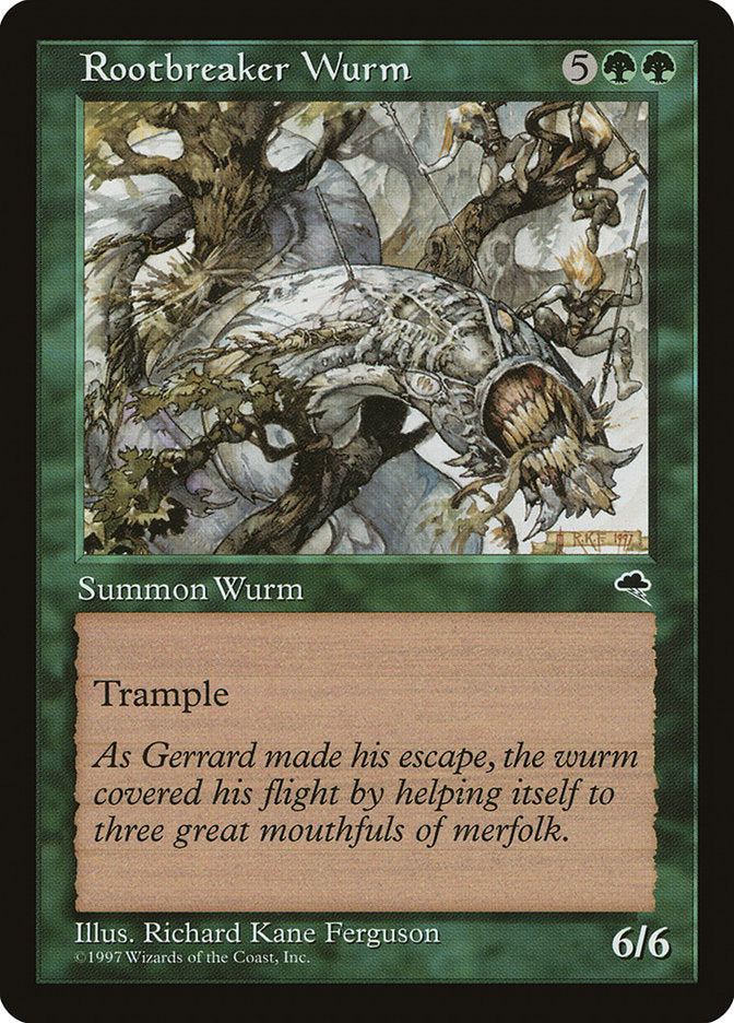 Rootbreaker Wurm [Tempest] | Chromatic Games