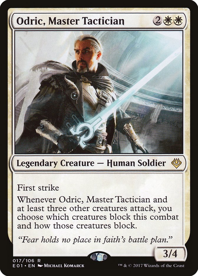 Odric, Master Tactician [Archenemy: Nicol Bolas] | Chromatic Games