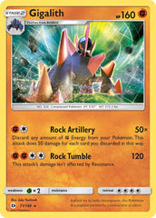 Gigalith (71/149) (Cosmos Holo) (Blister Exclusive) [Sun & Moon: Base Set] | Chromatic Games