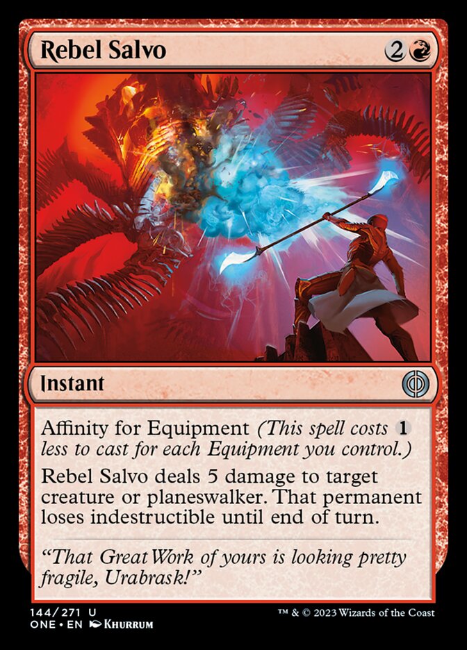 Rebel Salvo [Phyrexia: All Will Be One] | Chromatic Games