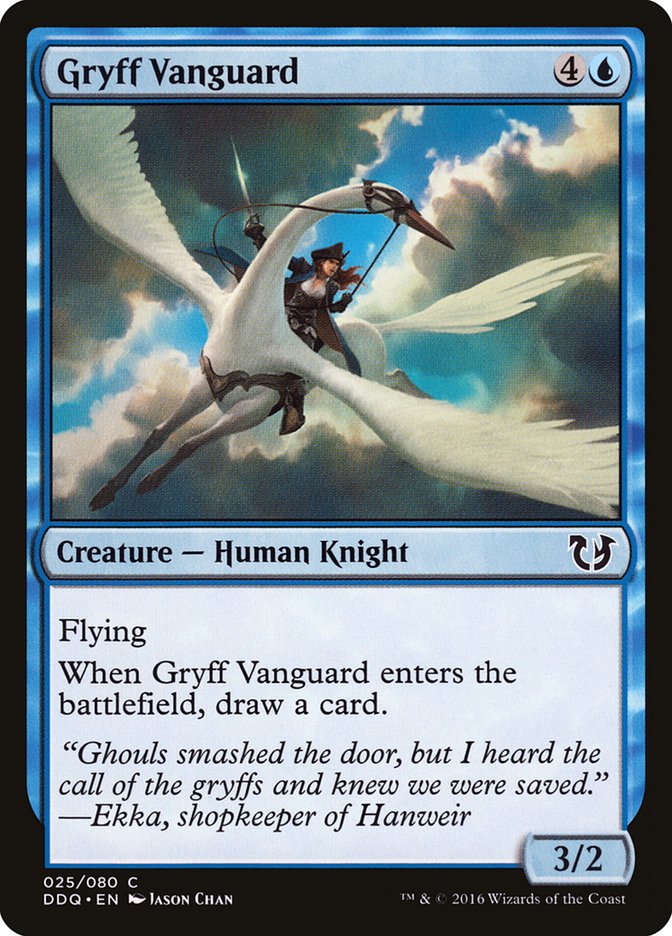 Gryff Vanguard [Duel Decks: Blessed vs. Cursed] | Chromatic Games