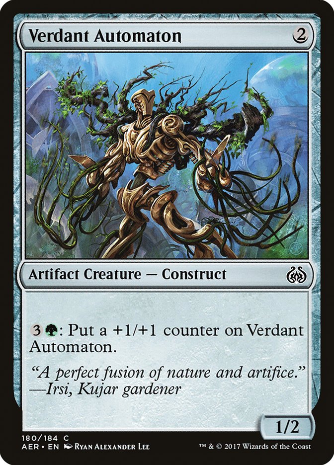 Verdant Automaton [Aether Revolt] | Chromatic Games