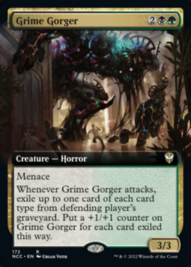 Grime Gorger (Extended Art) [Streets of New Capenna Commander] | Chromatic Games