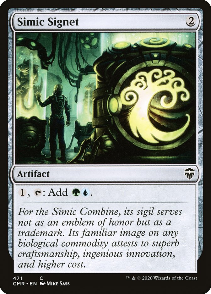 Simic Signet [Commander Legends] | Chromatic Games