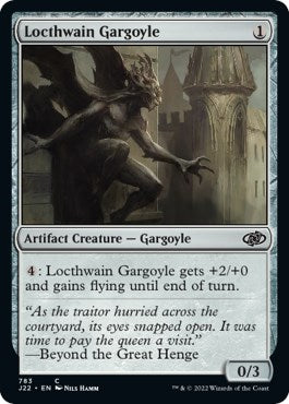 Locthwain Gargoyle [Jumpstart 2022] | Chromatic Games