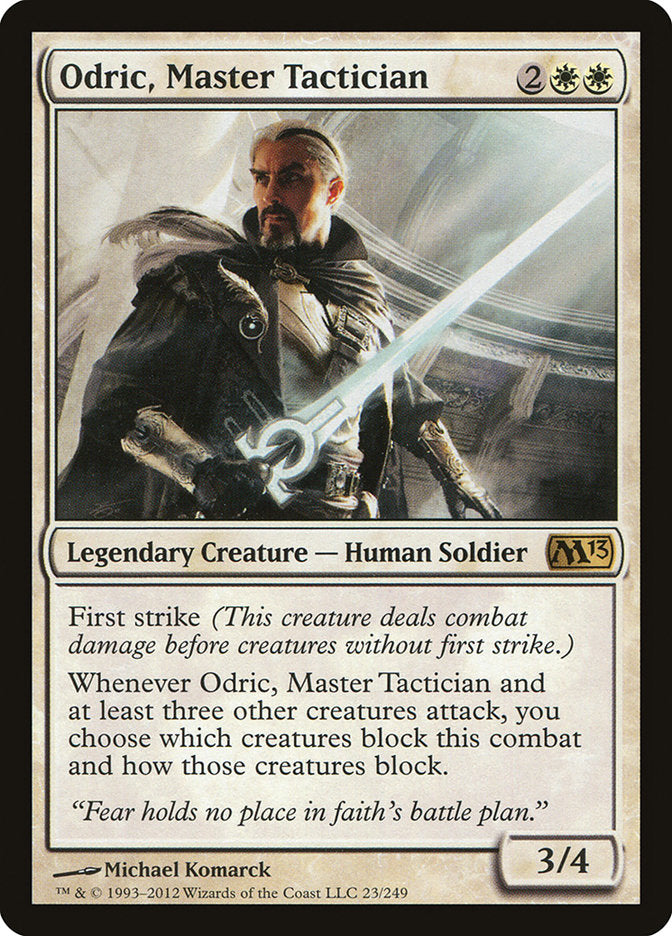 Odric, Master Tactician [Magic 2013] | Chromatic Games