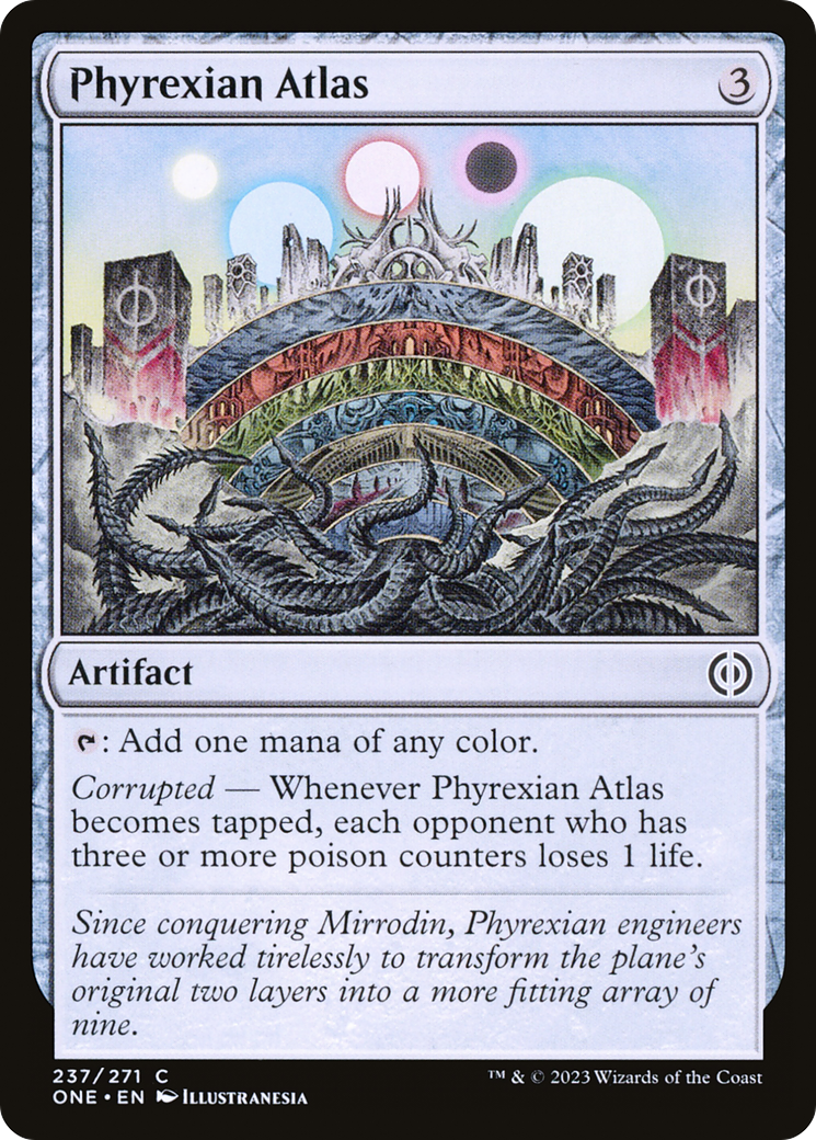 Phyrexian Atlas [Phyrexia: All Will Be One] | Chromatic Games