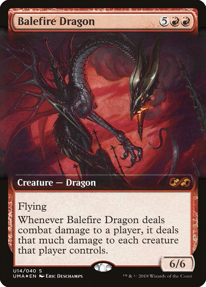 Balefire Dragon (Topper) [Ultimate Masters Box Topper] | Chromatic Games