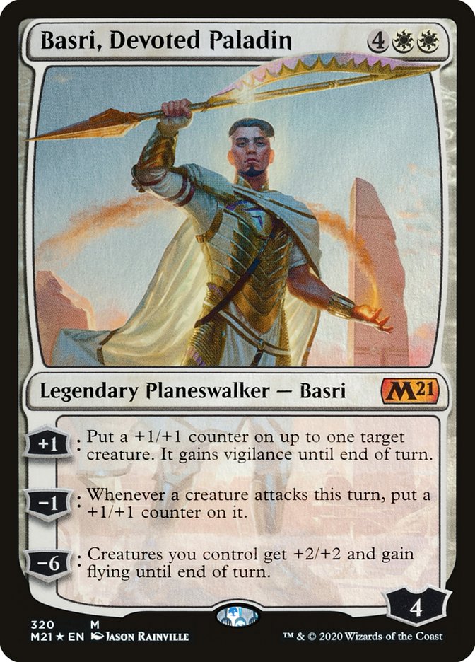 Basri, Devoted Paladin [Core Set 2021] | Chromatic Games