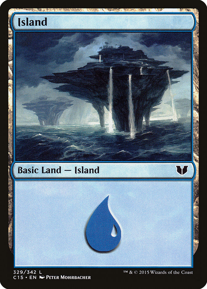 Island (329) [Commander 2015] | Chromatic Games