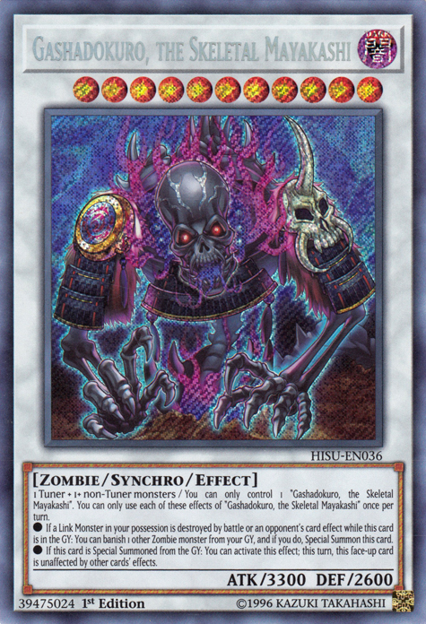 Gashadokuro, the Skeletal Mayakashi [HISU-EN036] Secret Rare | Chromatic Games